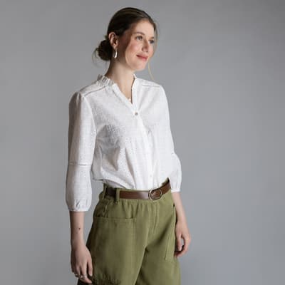 sl-SI Camasa alba brodata 01237