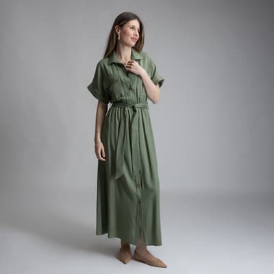 nl-NL Rochie safari green 01216