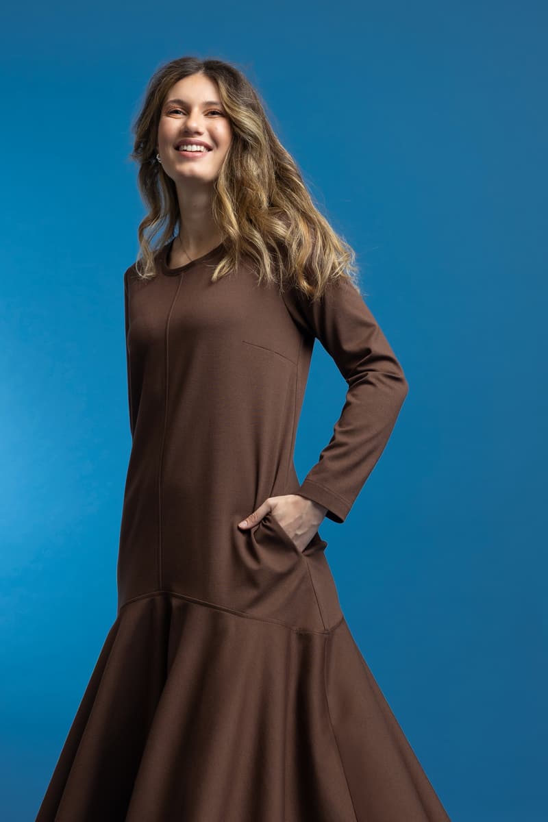 Rochie Lisa chocolat
