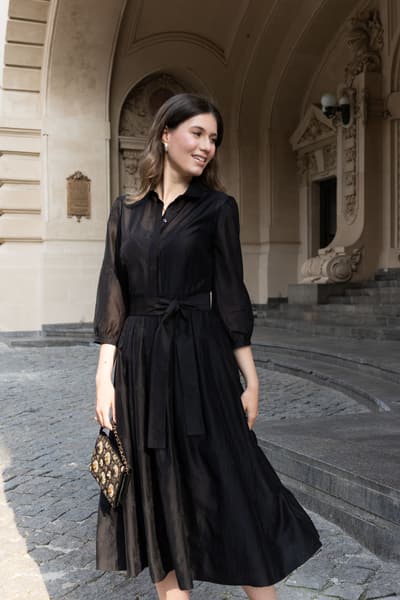 Abito Elise nero