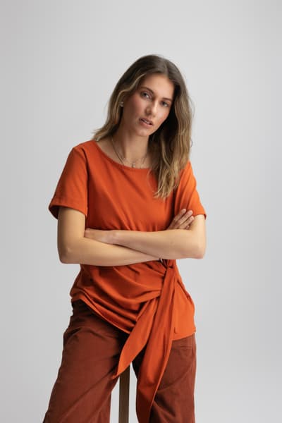 Tricou cu funda 01361