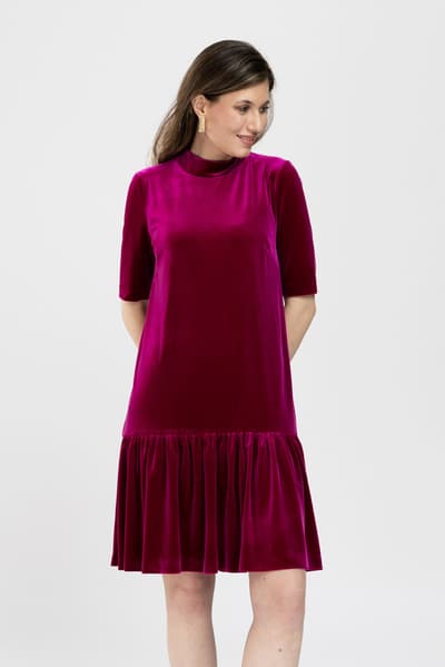 Abito Daisy fucsia