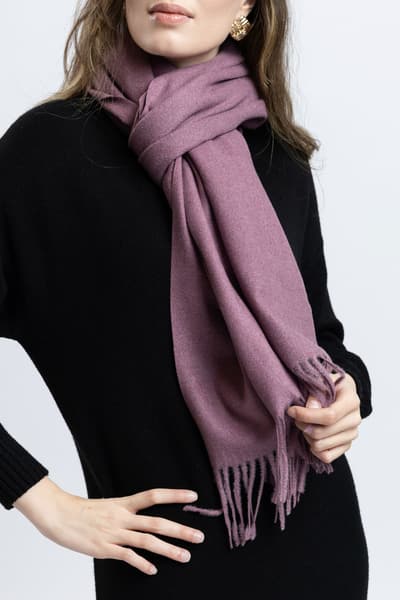 Eșarfă uni lila 01044