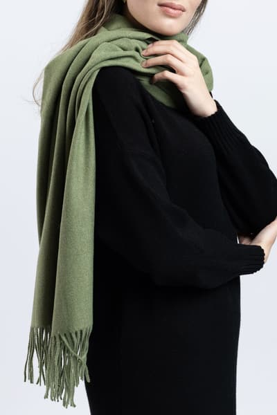 Fular uni kaki 01045