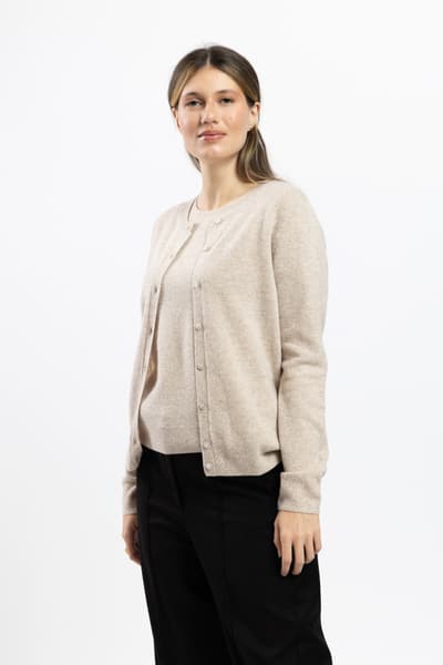 Cardigan bej din casmir 01202