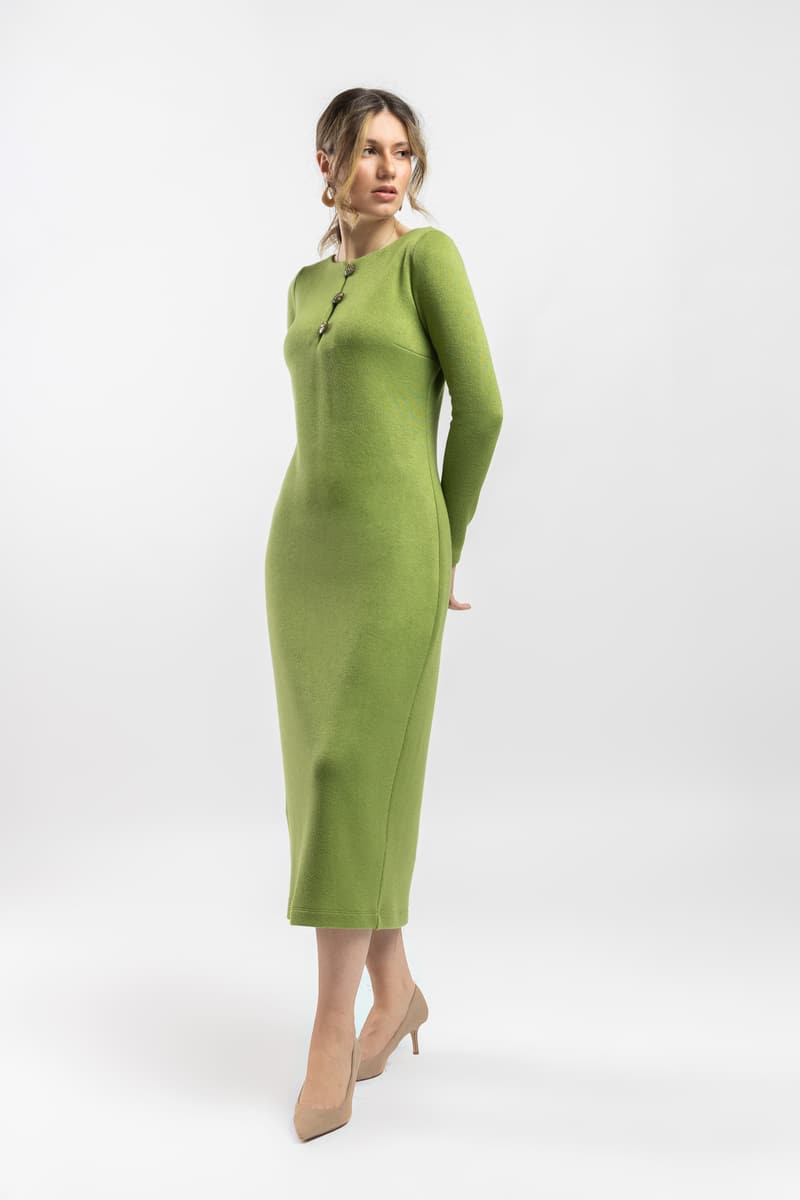 Rochie Sadie lime