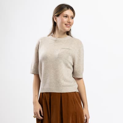 Maleta bej din lana 01208