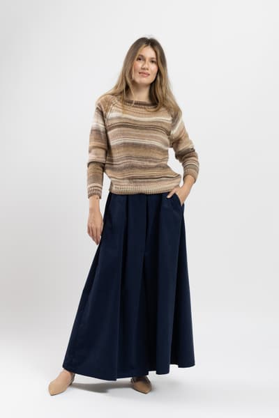 Pantalon reiat albastru