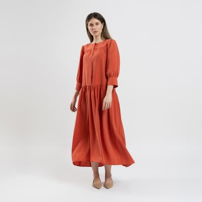 Rochie Mira light-brick