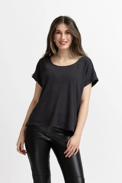 Pulover gri cu șiret