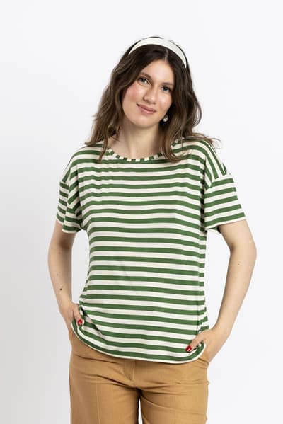 Maglia a righe
