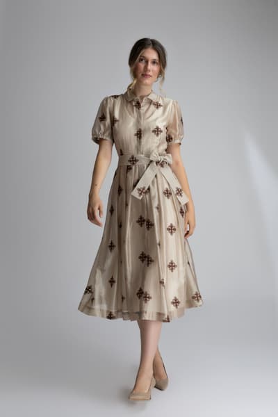 Rochie Aimee ash beige
