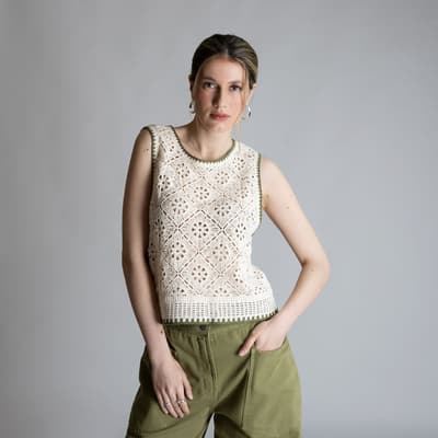 sl-SI Top cu bordura verde 01241