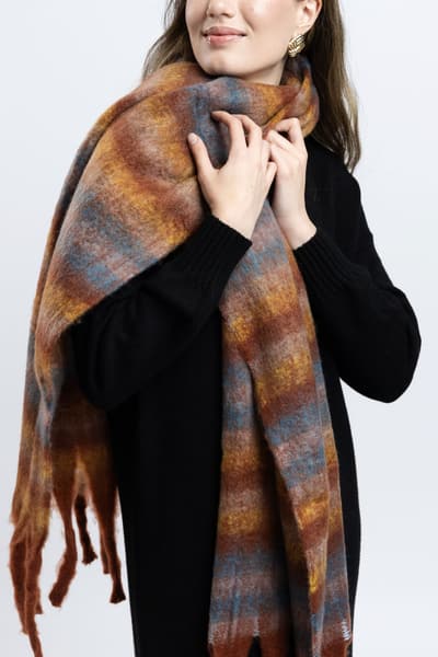 Fular maro degrade 01080